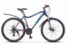 Горный велосипед STELS Miss 6100 MD 26 V030 (2019) 17" тёмно-синий (требует финальной сборки)
