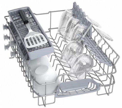 Встраиваемая посудомоечная машина Bosch SPV4HKX1DR, белый фото 6
