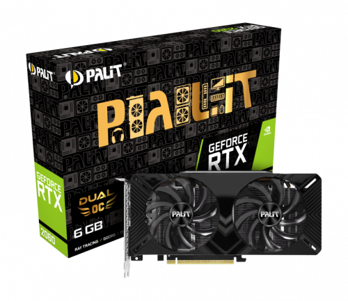 Видеокарта Palit GeForce RTX 2060 Dual OC 6GB NE62060S18J9-1160A фото 10