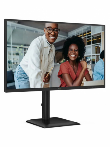 Монитор AOC 27E4U 27" черный 1920x1080 120 Гц, VGA, HDMI, DP, USBx4, 3.5 mm, Speakers, HAS