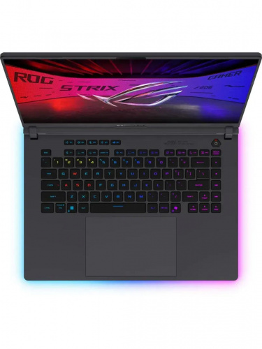 Ноутбук ASUS ROG Strix G16 G615JMR-AS74, 16" (1920x1200) IPS 165 Гц/Intel Core i7-14650HX/16 ГБ DDR5/1024 ГБ SSD/NVIDIA GeForce RTX 5060 для ноутбуков (8 Гб)/Windows 11 Home, Серый (90NR0LB1-M000M0) фото 10