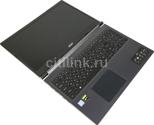 Ноутбук Acer Aspire 7 A715-75G-74Z8 (Intel Core i7 9750H 2600MHz/15.6"/1920x1080/8GB/256GB SSD/NVIDIA GeForce GTX 1650 Ti 4GB/Endless OS) 4.6 фото 10