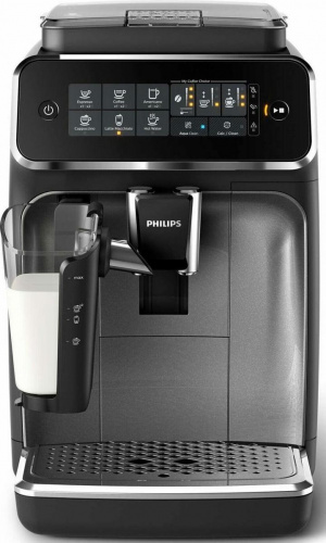 Кофемашина Philips EP3246/70 Series 3200 LatteGo, черный/серебристый фото 4