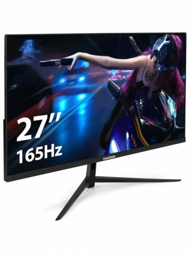 Монитор ExeGate 27" Combat EF2707C {IPS 1920x1080 165Hz 1ms 16:9 300cd 1000:1 178/178 HDMI DisplayPort} [EX297306RUS]
