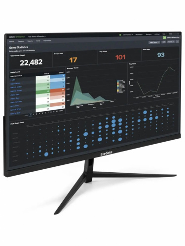 Монитор ExeGate 27" EH2707A SuperView {IPS 1920x1080 100hz 5ms 16:9 250cd 1300:1 178/178 D-Sub HDMI DisplayPort VESA} [EX298354RUS]