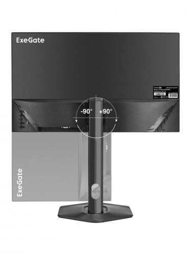 Монитор 23.8" ExeGate ProSmart EZ2400C {IPS 1920x1080 75Hz 3-5ms 16:9 250cd 1000:1 D-Sub, HDMI DisplayPort USB Speakers audio-out Pivot} [EX299032RUS] фото 2
