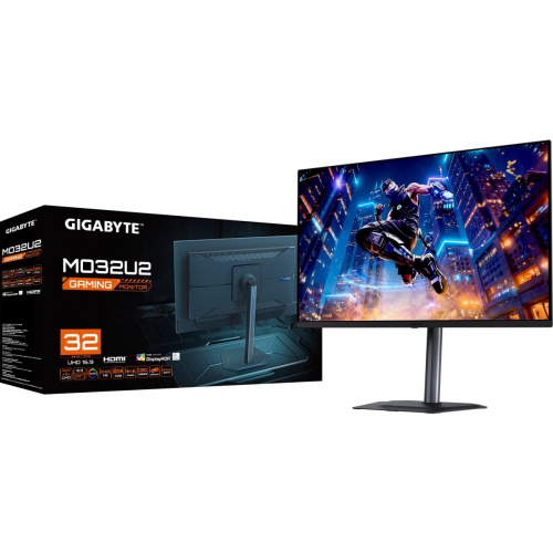 Монитор 31.5" Gigabyte MO32U2 EK QD-OLED 3840 x 2160, 240Hz, 0,03 ms Black (20VM0-MO32U2BT-1EKR) фото 7