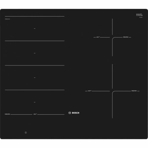 Индукционная варочная панель Bosch PXE601DC1E, черный