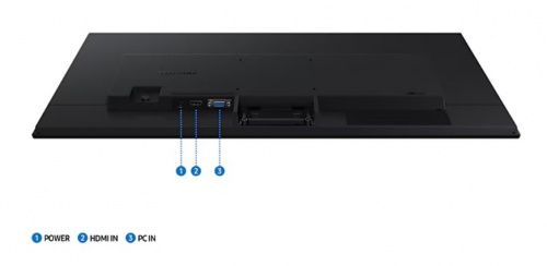 Монитор Samsung 27" S27D300GAI, 16:9, IPS, FHD, 5ms, 250cd, 100Hz, VGA, HDMI фото 2