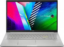 Ноутбук ASUS Vivobook 15 OLED K513EA-L12044W 1920x1080, Intel Core i5 1135G7 2.4 ГГц, RAM 8 ГБ, SSD 512 ГБ, Intel Iris Xe Graphics, Windows 11 Home, 90NB0SG2-M47690, серебристый