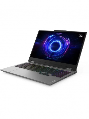 Ноутбук Lenovo LOQ 15IRX10, 15.6" (1920x1080) IPS 144 Гц/Intel Core i5-13450HX/16 ГБ DDR5/1024 ГБ SSD/NVIDIA GeForce RTX 5060 для ноутбуков (8 Гб)/Без системы, Серый (83JE00PQRK) фото 8