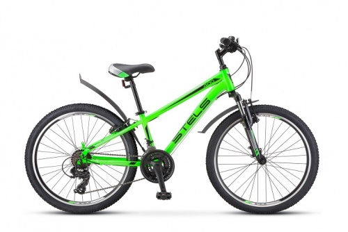Подростковый горный велосипед STELS Navigator 400 V 24 F010 (2020) 12" зеленый (требует финальной сборки)