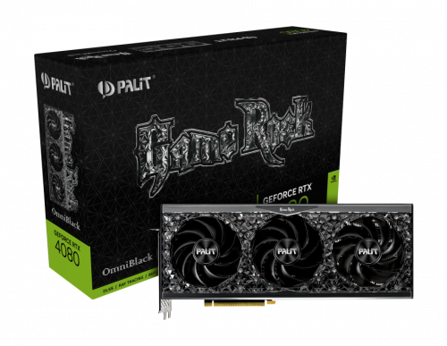 Видеокарта Palit GeForce RTX 4080 GameRock OmniBlack 16GB (NED4080019T2-1030Q) фото 8