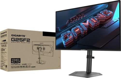 Монитор 24.5" Gigabyte G25F2 EK IPS 1920x1080 1mc 200hz Black  (20VM0-G25F2BM-1EKS) фото 9