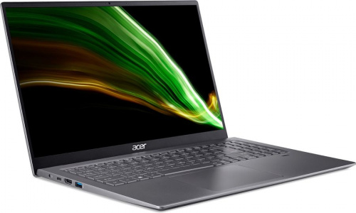 Ноутбук Acer Swift 3 SF316-51-54A3 16.1" FHD IPS/Core i5-11300H/16GB/512GB SSD/Intel Iris Xe Graphics/Win 11 Home 64-bit/NoODD/серый (NX. ABDER.00G) фото 2