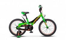 Детский велосипед STELS Pilot 180 16 V010 (2018) ALU Зелёный