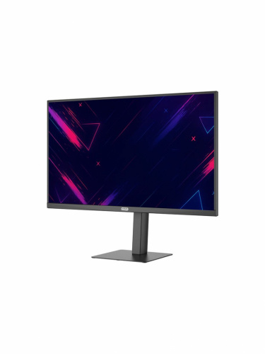 Монитор 27" CBR MG-2704, IPS, UHD 4K 3840x2160, 160Гц, Динамики 2*5W, HAS, Pivot, 2*DP/2*HDMI, внешний БП, черный, кабель DP 1.5м [LCD-MG2704-OPC]