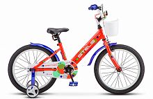 Детский велосипед STELS Captain 18 V010 (2021) неоновый/красный (требует финальной сборки)