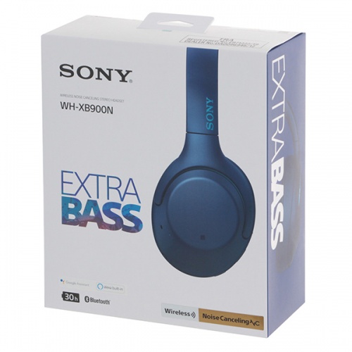 Наушники Sony WH-XB900N Blue фото 7