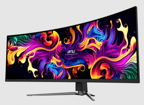 Монитор MSI 49"  MPG 491CQP QD-OLED 1800R, 32:9, QD-OLED, DQHD, 0,03ms, 250cd, 144Hz, HDMI, DP, USB, USB-C, HAS фото 3