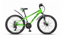 Подростковый горный велосипед STELS Navigator 400 MD 24 F010 (2019) 12" Зеленый (требует финальной сборки)