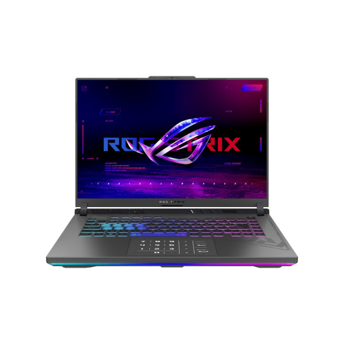 Ноутбук игровой Asus ROG Strix G16 G614JZ-N4080, 16", IPS, Intel Core i7 13650HX 3.6ГГц, 14-ядерный, 16ГБ DDR5, 1ТБ SSD, NVIDIA GeForce RTX 4080 для ноутбуков - 12 ГБ, без операционной системы, серый