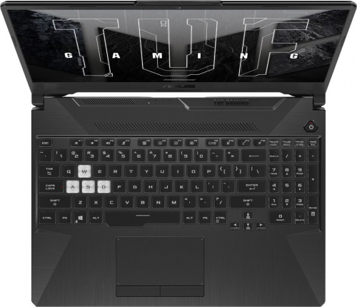 Ноутбук Asus TUF Gaming F15 FX506HM-HN016 Core i5 11400H/16Gb/SSD512Gb/15.6 /RTX 3060 6GB/144hz/FHD/IPS/noOS/black (90NR0754-M003E0) фото 2