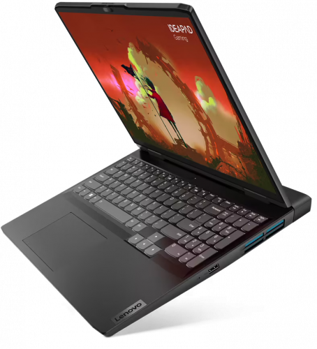 Ноутбук игровой Lenovo IP Gaming 3 16ARH7, 16", IPS, AMD Ryzen 7 6800H 3.2ГГц, 8-ядерный, 16ГБ DDR5, 1ТБ SSD, NVIDIA GeForce RTX 3050 Ti для ноутбуков - 4 ГБ, без операционной системы, серый [82sc006frk] фото 3
