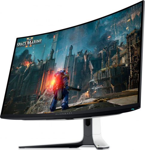 Монитор Dell 31.6" Alienware AW3225QF 1700R, QD OLED, UHD, 0,03ms, 240Hz, бежевый/чёрный фото 3