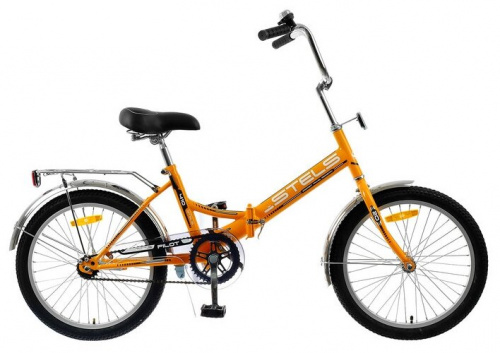 Городской велосипед STELS Pilot 410 20 Z011 (2018) оранжевый (требует финальной сборки)