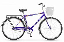 Городской велосипед STELS Navigator 300 Gent 28 Z010 (2018) Зеленый + корзина (требует финальной сборки)