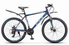 Горный велосипед STELS Navigator 620 MD 26 V010 (2018) 19" темно-синий (требует финальной сборки)