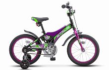 Детский велосипед STELS Jet 16 Z010 Черный/зеленый
