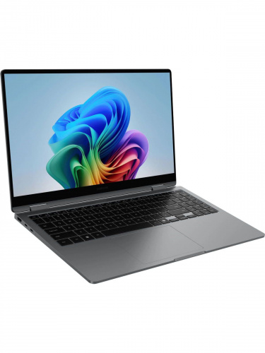 Ноутбук Samsung Galaxy Book 5 360 NP750, 15.6" (1920x1080) AMOLED/Intel Core Ultra 7 256V/16 ГБ LPDDR5X/512 ГБ SSD/Intel Arc Graphics/Windows 11 Home, Серый (NP750QHA-LG2IN) фото 2