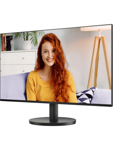Монитор AOC 27B3QA2 27" 1920х1080, WLED, 16:9, IPS, 300cd, 1500:1, 20M:1, 4ms, 178/178, VGA, HDMI, DP, 120Hz, Speakers, Tilt, Internal, VESA, Black, 3y фото 2