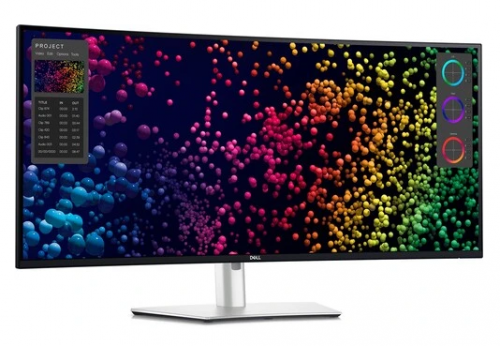 Монитор Dell 39,7" U4025QW Curved 2500R, 21:9, IPS, 5K2K UW, 5ms, 450cd, 120Hz, HDMI, DP, USB, USB-C, Thunderbolt, LAN, SPK, HAS фото 7