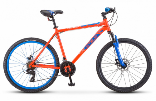 Горный велосипед STELS Navigator 500 MD 26 F020 (2021) 18" красный/синий (требует финальной сборки)