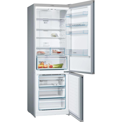 Холодильник Bosch KGN49XLEA, нержавеющая сталь фото 2