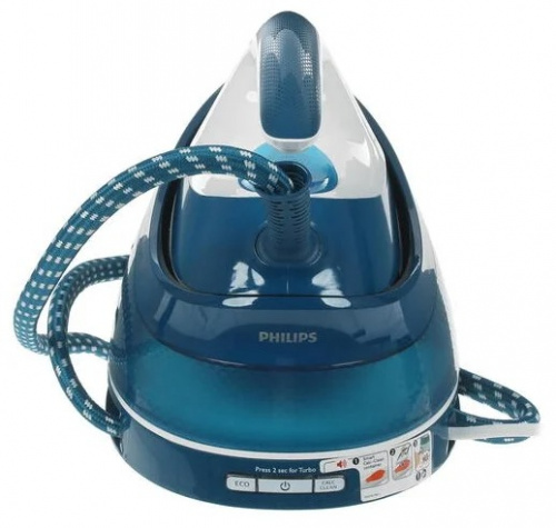 Парогенератор Philips GC7844/20 PerfectCare Compact синий фото 4