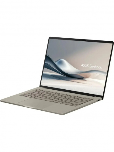 Ноутбук ASUS Zenbook 14 UX3407NA-QD100W, 14" (1920x1200) OLED/Qualcomm Snapdragon X2 Elite X2E-88-100/32 ГБ LPDDR5X/1024 ГБ SSD/Qualcomm Adreno/Windows 11 Home, Бежевый (90NB1711-M007R0) фото 3