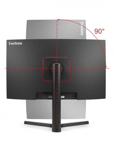 Монитор ExeGate 27" EC2700TA Combat {VA 2560x1440 Curved 165Hz 1ms 16:9 300cd 3000:1 178/178 2xHDMI DisplayPort USB Speakers} [EX297303RUS] фото 2