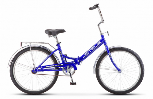 Городской велосипед STELS Pilot 710 24 Z010 (2018) Синий (требует финальной сборки)