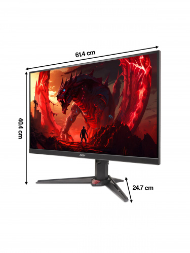 Монитор Acer XV270UF3bmiiprx 27", 16:9, IPS, QHD, 0,5/1ms, 250cd, 320Hz, HDMI, DP, SPK, HAS фото 8