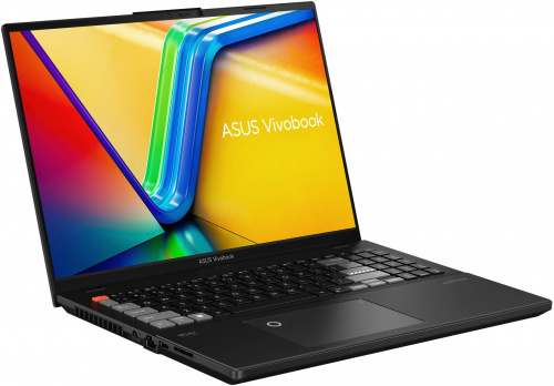 Ноутбук игровой Asus Vivobook Pro 16X OLED K6604JV-MX112W, 16", OLED, Intel Core i7 13700HX 2.1ГГц, 16-ядерный, 16ГБ DDR5, 1ТБ SSD, NVIDIA GeForce RTX 4060 для ноутбуков - 8 ГБ, Windows 11 Home, черный фото 2