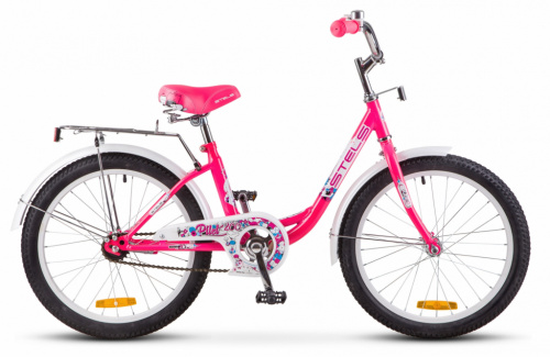 Подростковый горный велосипед STELS Pilot 200 Lady 20 Z010 (2019) розовый (требует финальной сборки)