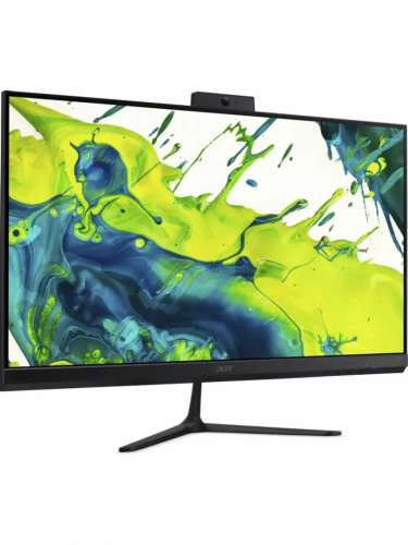 Моноблок Acer Aspire C27-2G, 27" (1920x1080) IPS 120 Гц/AMD Ryzen 5 7430U/16 DDR5/512 ГБ SSD/AMD Radeon Graphics/Без ОС/Клавиатура, мышь, Черный (DQ.BPQCD.007)