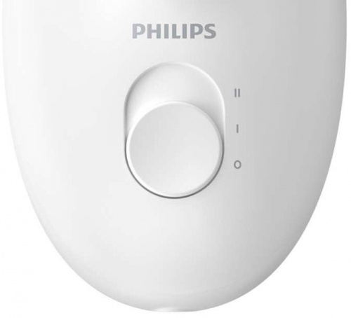 Эпилятор Philips BRE225 Satinelle Essential, белый/фиолетовый фото 4