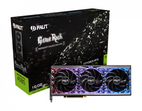 Видеокарта Palit GeForce RTX 4080 GameRock 16GB (NED4080019T2-1030G) фото 2