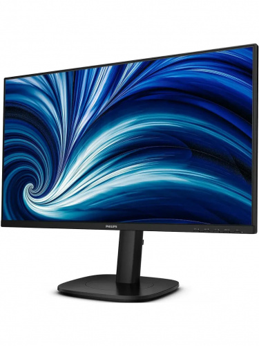 Монитор Philips 24B2U3301 23,8" 1920x1080, WLED, 16:9, IPS, 300cd, 1500:1, 4ms, 50M:1, 178/178, HDMI, DP, USB Hub: 4*USB3.2, USB-C(PD90W, RJ45, Speakers, 120Hz, Tilt, HAS, Swivel, Pivot, Internal, VESA, Blac фото 2