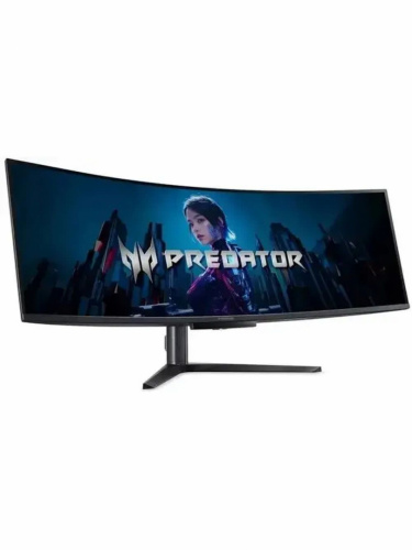Монитор Acer Predator X49Xbmipphuzx 49" 1800R, 32:9, QD-OLED, DQHD, 0,03ms, 250cd, 240Hz, HDMI, 2xDP, USB, USB-C, SPK, HAS